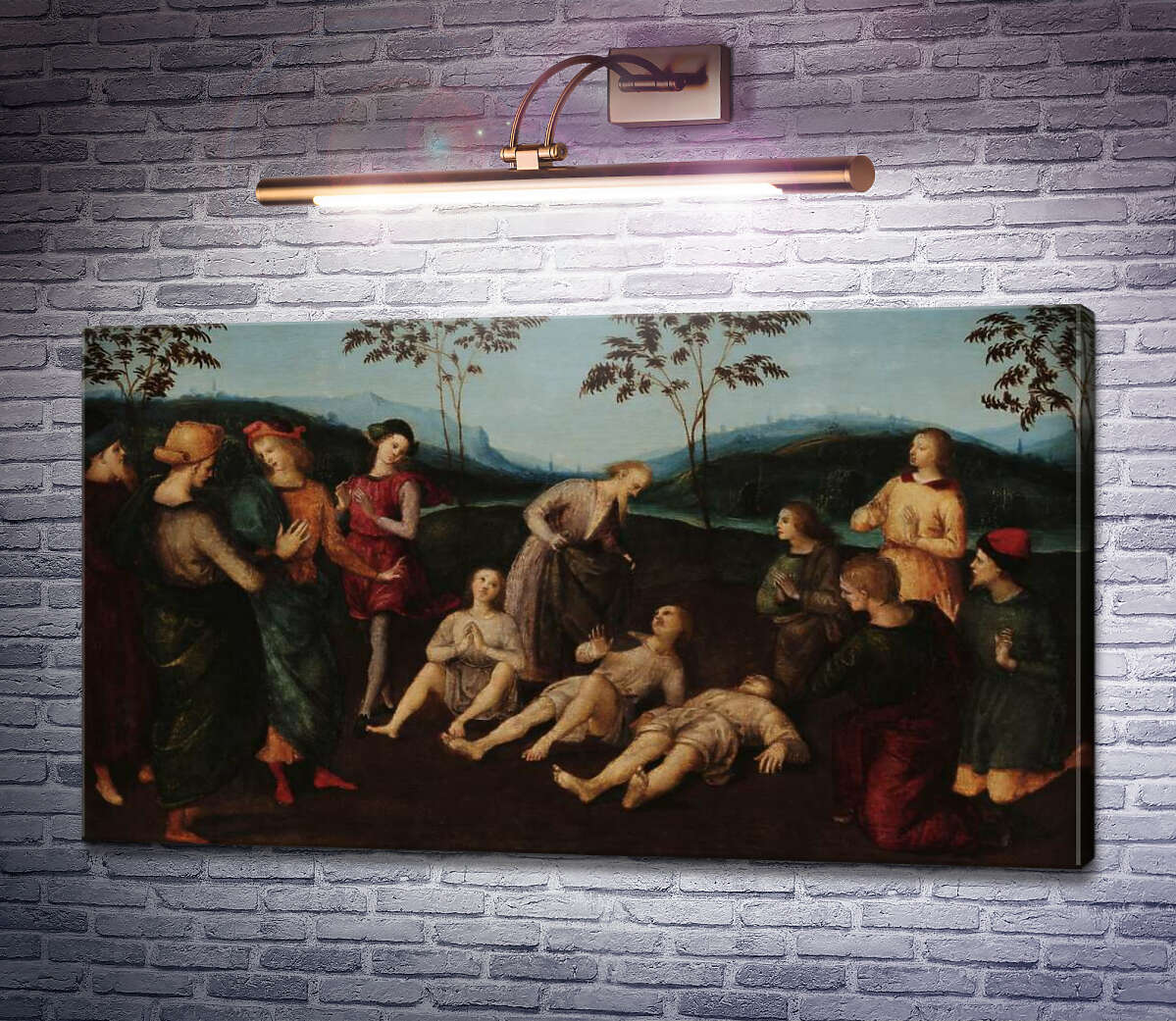 Картина Чудо святого Євсевія Кремонського Рафаель Санті