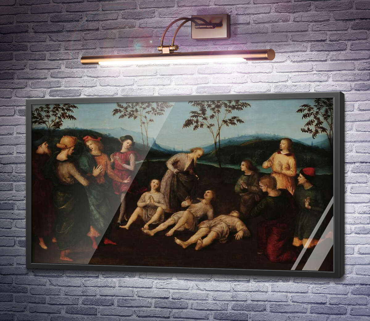Постер Чудо святого Євсевія Кремонського Рафаель Санті