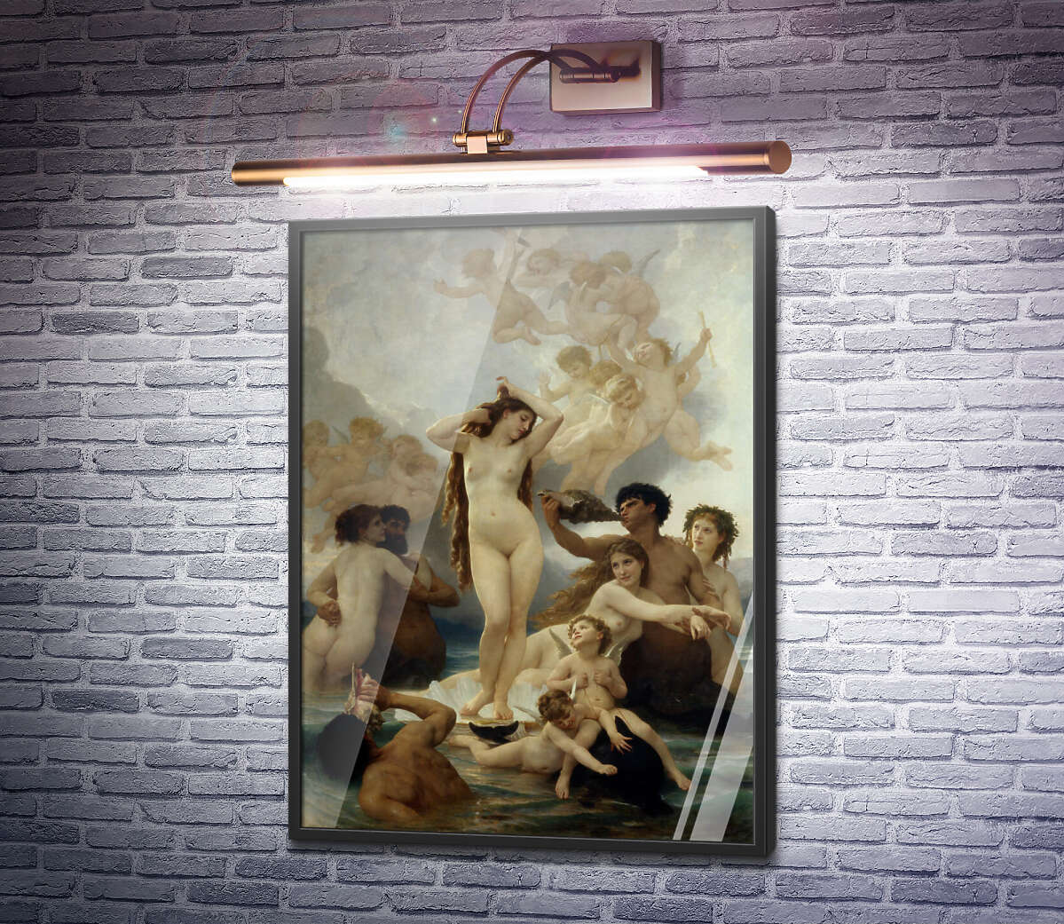 Постер Народження Венери Адольф Вільям Бугро
