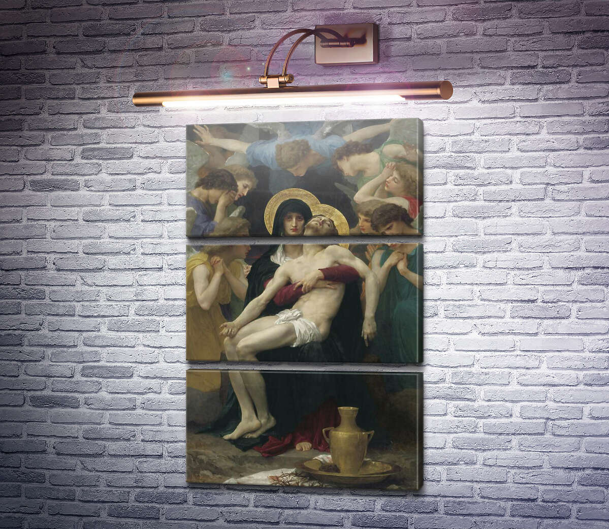 Модульна картина П'єта (Модуль №15) Адольф Вільям Бугро Модульна картина П'єта (Модуль №15) Адольф Вільям Бугро