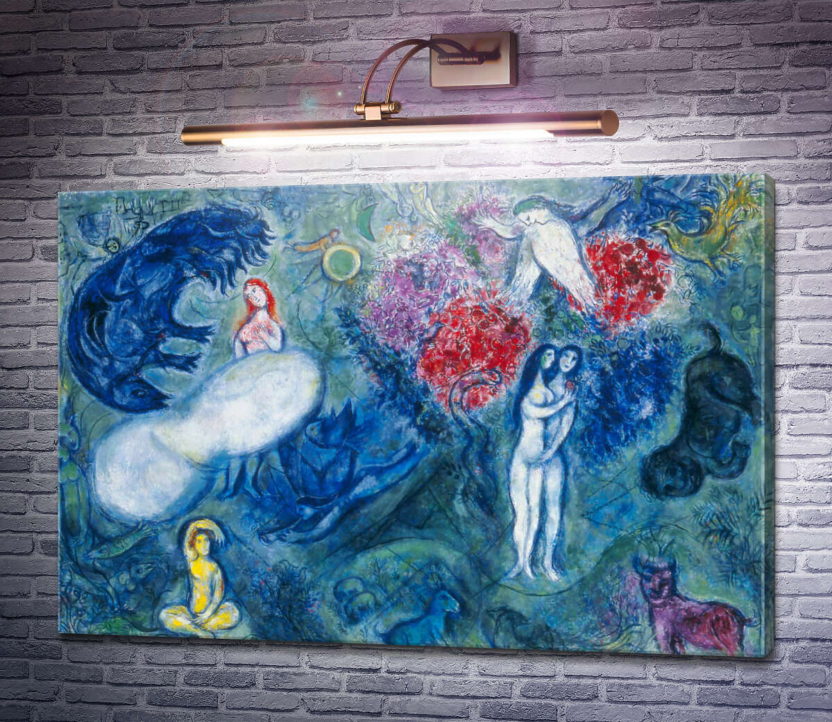 Картина Рай Марк Шагал