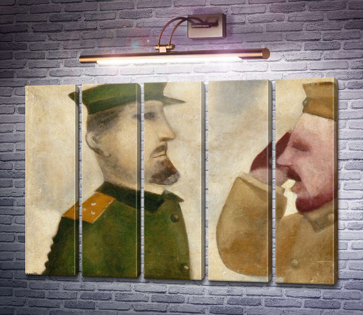 Модульна картина Віддання честі (Модуль №26) Марк Шагал Модульна картина Віддання честі (Модуль №26) Марк Шагал