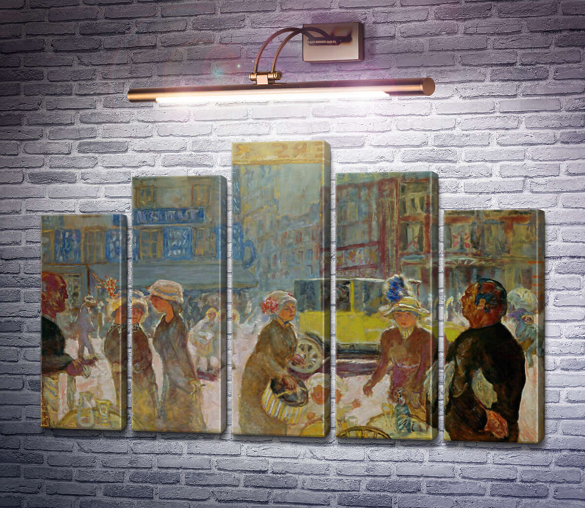 Модульная картина Городской пейзаж (Модуль №29) Пьер Боннар Модульная картина Городской пейзаж (Модуль №29) Пьер Боннар