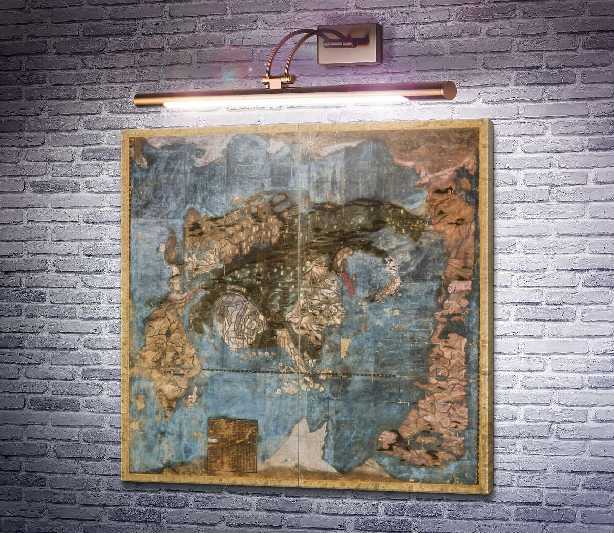 Картина Карта світу, Кояно Ішун
