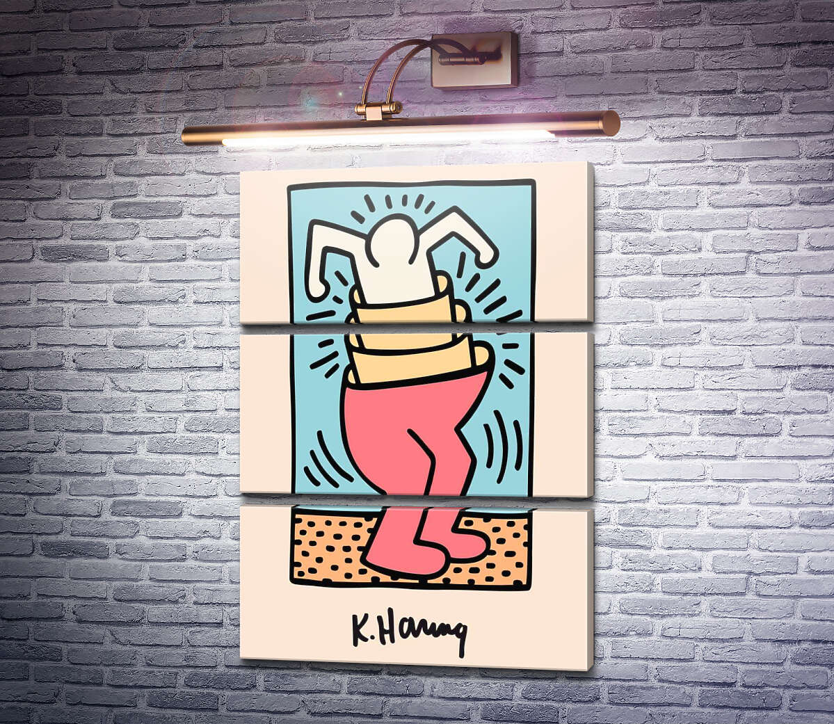 Модульная картина Вложенность (Модуль №15) Кит Харинг (Keith Haring) Модульная картина Вложенность (Модуль №15) Кит Харинг (Keith Haring)